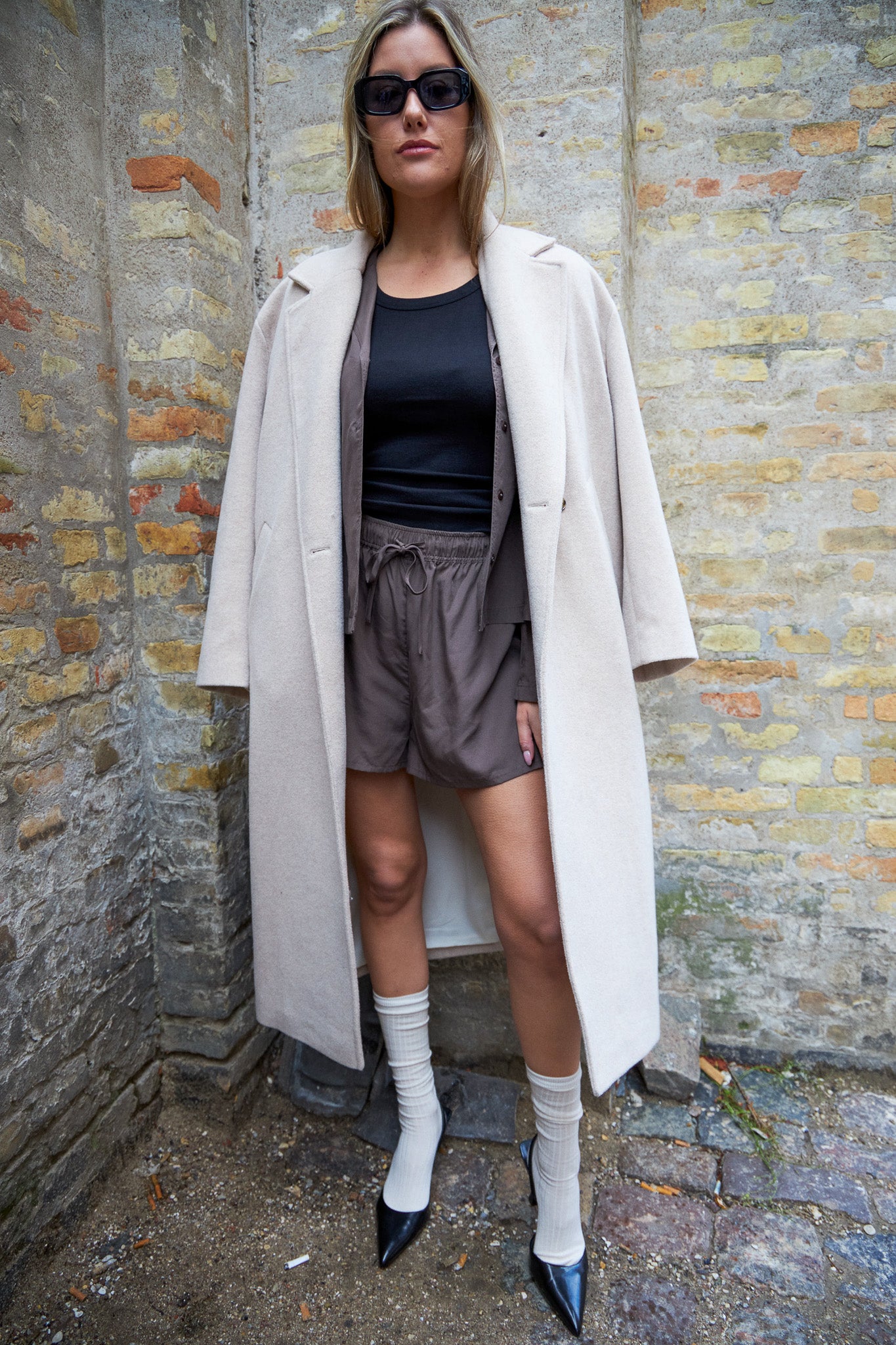 Snuggle pyjamas shorts - Chocolate