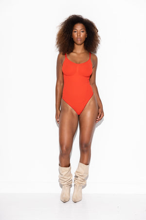 Coco Shapewear Bodysuit - Crush Red
