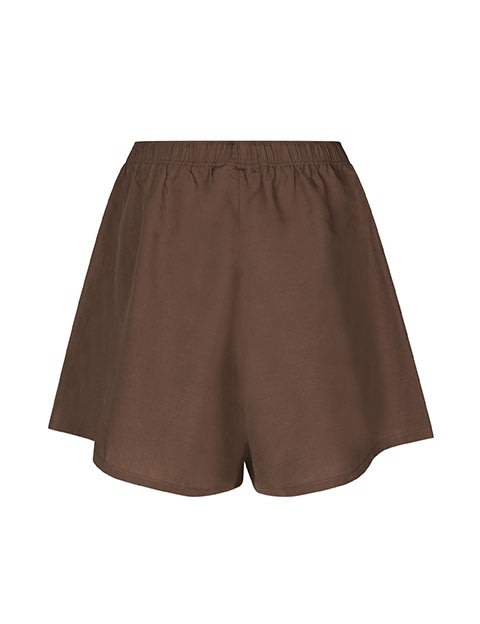 Snuggle pyjamas shorts - Chocolate
