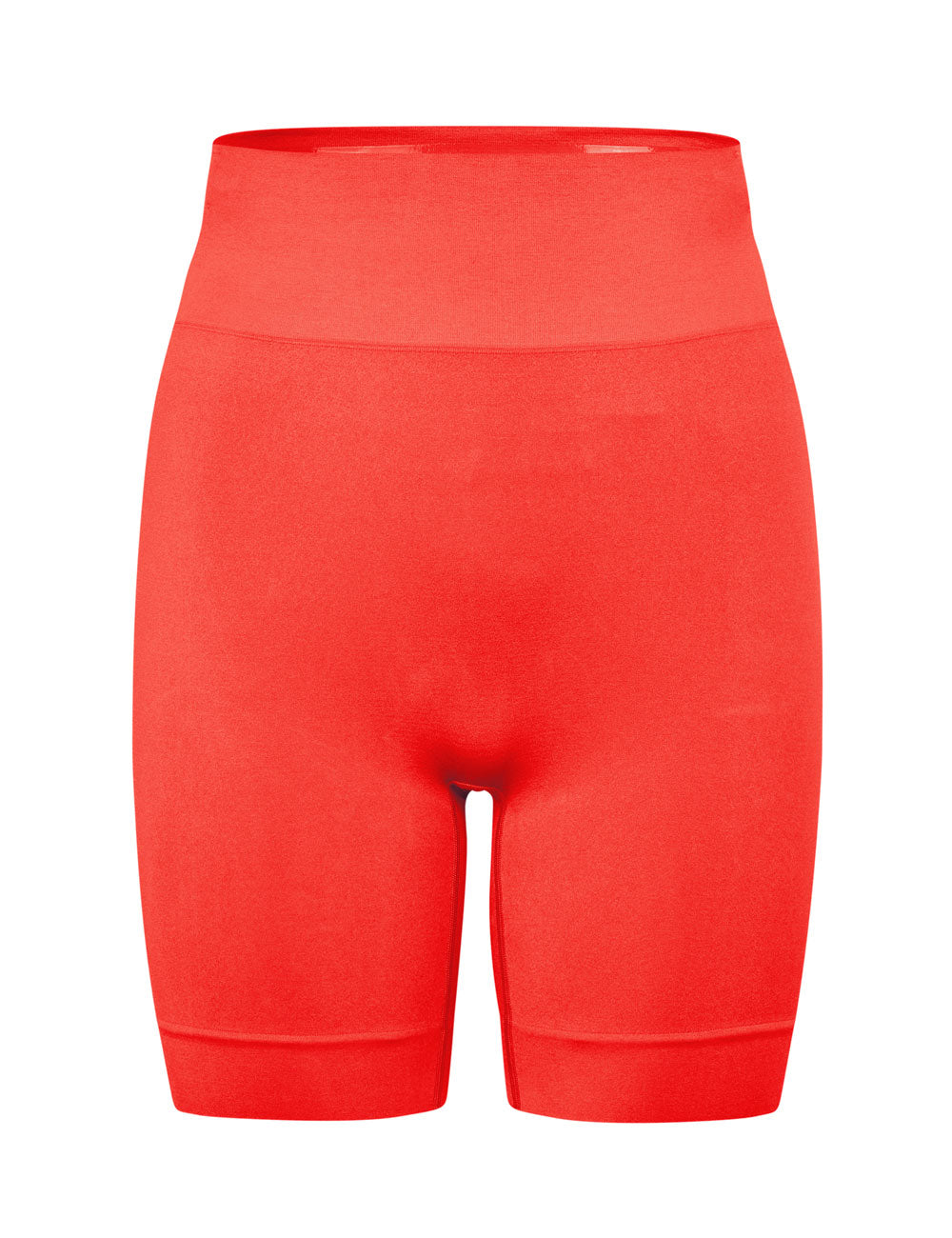 Honest Midwaist Shorts w/Logo - Crush Red (Lev. Februar 2026)