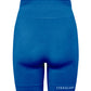 Honest Midwaist Shorts w/Logo - Strong Blue (Lev. Februar 2026)