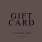 LYKKELAND atelier gift card