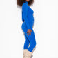 Shilo Scrunch tights w/Logo Functional Comfort - Strong Blue