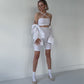 Alturra Highwaist Shaping shorts - White